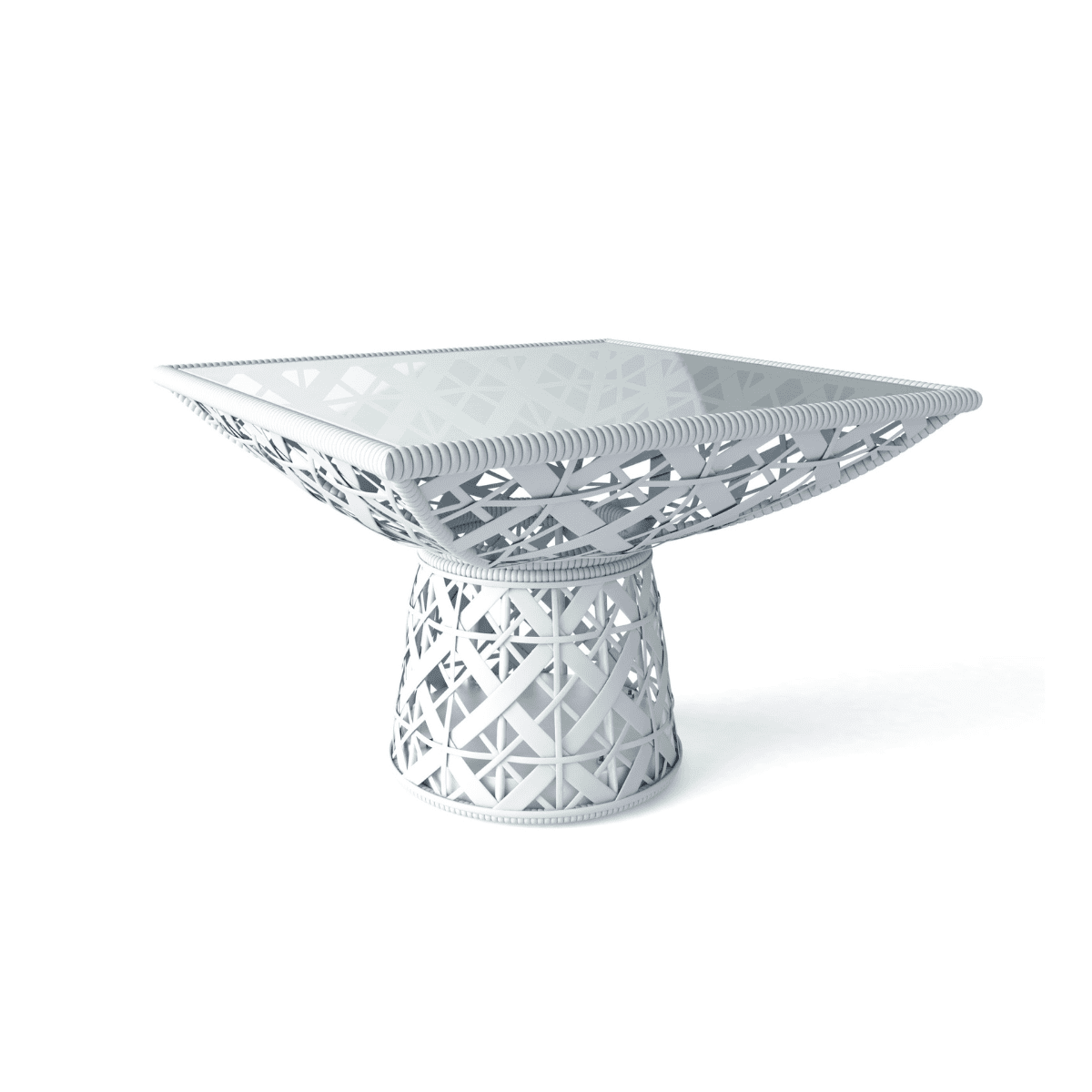 Walters Wicker Reverie Square Side Table Walters Wicker Reverie Square Side Table - Image 2