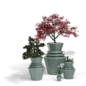 Vondom Origami Hinoki Planter