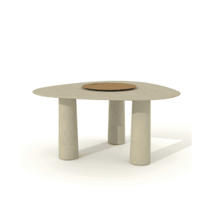 Ethimo Bold Steward rotating tray