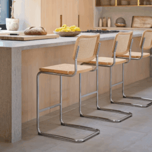Knoll Cesca Fully Upholstered Stool - Bar Height