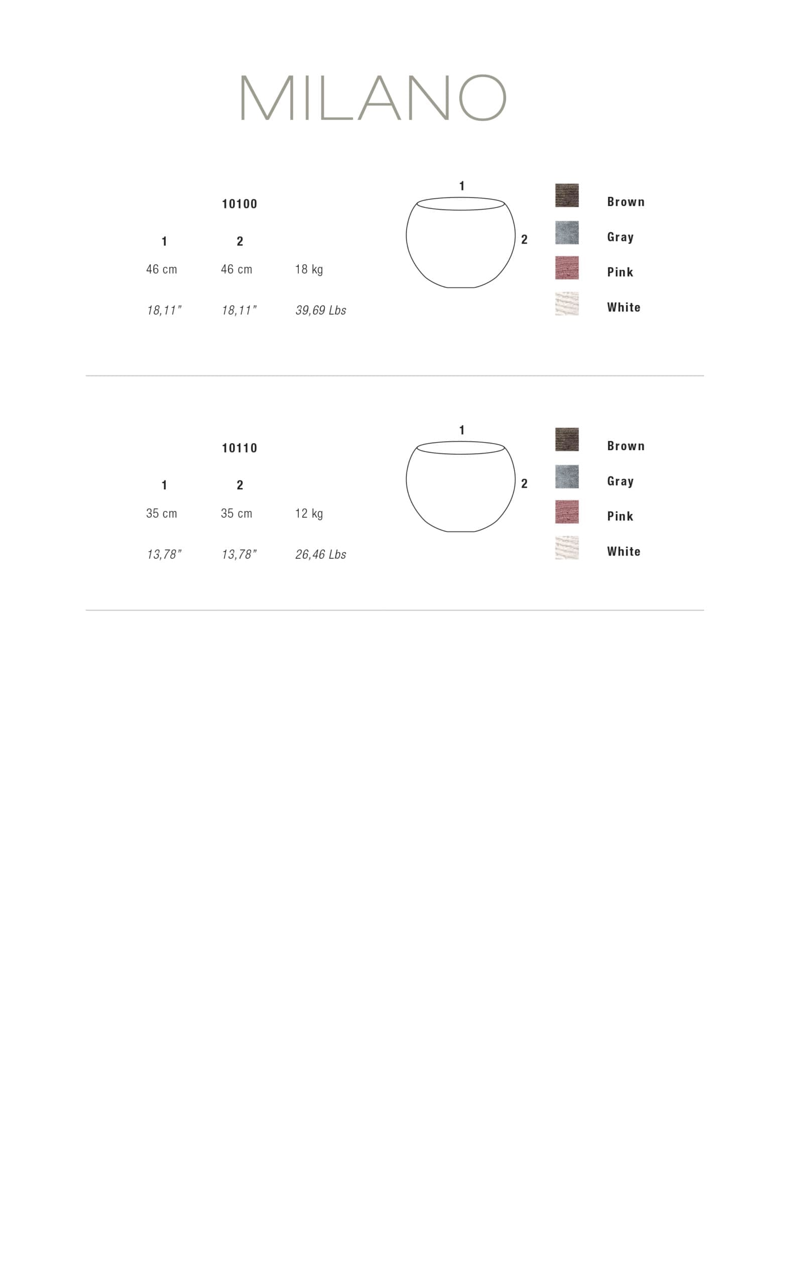 Pot à Porter Milano Pot à Porter Milano - Image 2