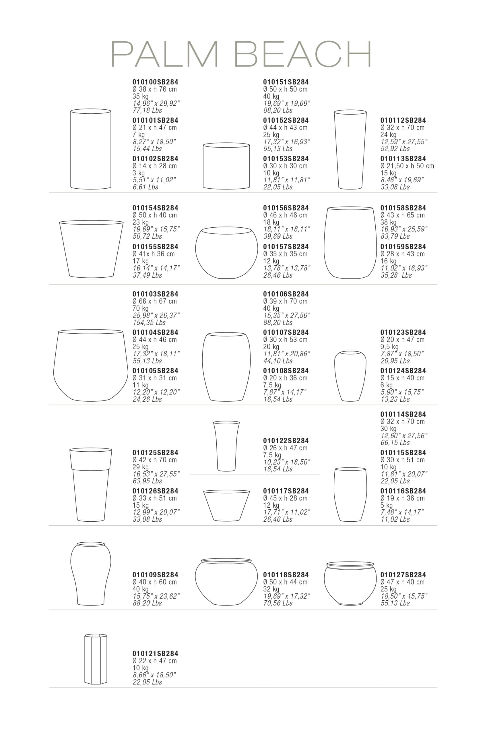 Pot à Porter Palm Beach Pot à Porter Palm Beach - Image 2