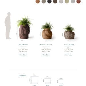 Indigenus Petra Planter