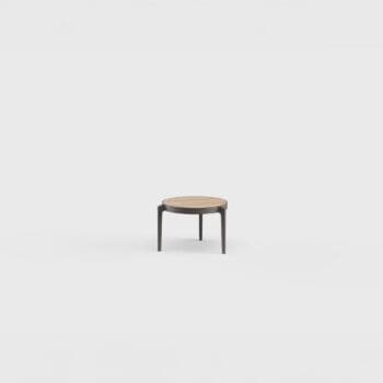 Danao 356 Side Table RD Teak 18″ Danao 356 Side Table RD Teak 18″