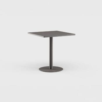Danao Greenwich Bar Table Pedestal SQ Aluminum 40″ Danao Greenwich Bar Table Pedestal SQ Aluminum 40″