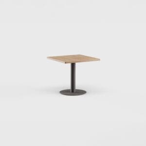 Danao Greenwich Cafe Table Pedestal SQ Teak 31.5″