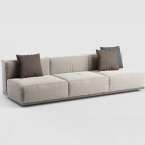 Danao Mercer Sofa Armless 100″
