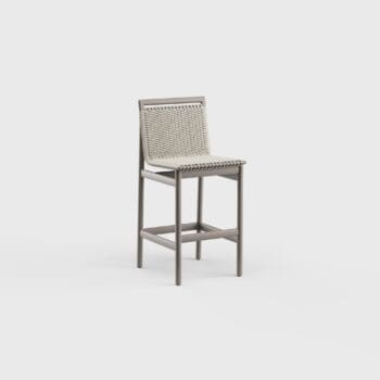 Danao Montauk Bar Stool Aluminum Danao Montauk Bar Stool Aluminum