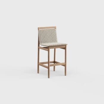 Danao Montauk Bar Stool Teak Danao Montauk Bar Stool Teak