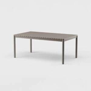Danao Montauk Dining Table Rect Aluminum 72″
