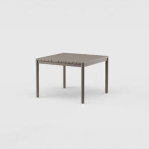 Danao Montauk Dining Table SQ Aluminum 42″