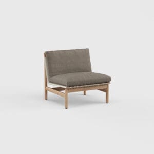 Danao Montauk Lounge Chair Armless Teak