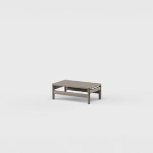 Danao Montauk Side Table Rect Aluminum 30″