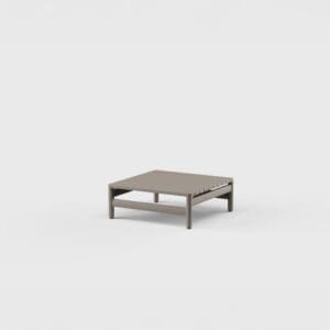 Danao Montauk Side Table SQ Aluminum 30″