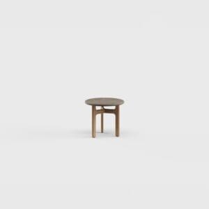 Danao Morellino Side Table RD Stone 20″