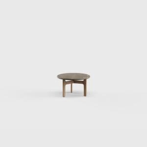 Danao Morellino Side Table RD Stone 24″