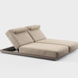 Danao S2 Chaise Double Aluminum