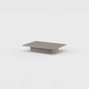 Danao S2 Coffee Table Rect Aluminum 51