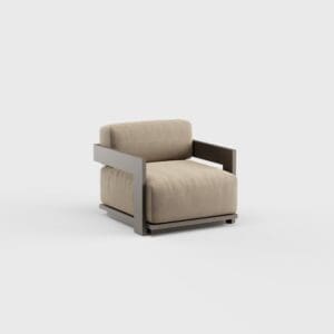 Danao S2 Lounge Chair Aluminum