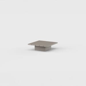 Danao S2 Side Table SQ Aluminum 30.5