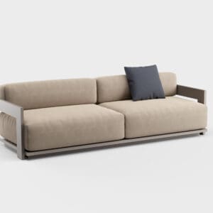 Danao S2 Sofa Aluminum 95