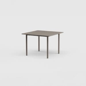 Danao Taos Dining Table SQ Aluminum 42″