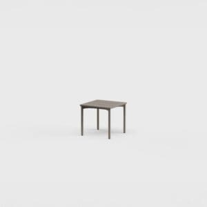 Danao Taos Side Table SQ Aluminum 18″