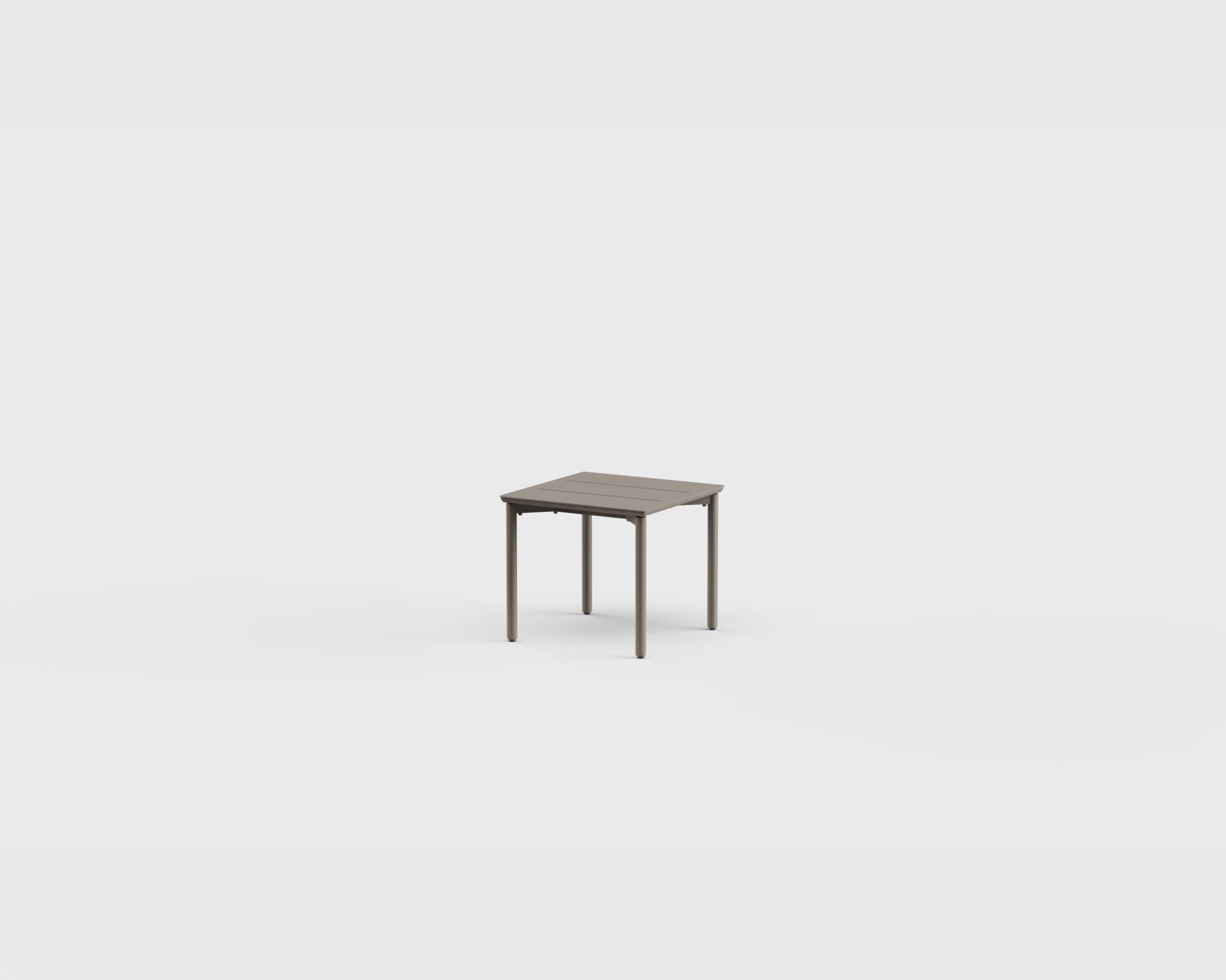 Danao Taos Side Table SQ Aluminum 18″ Danao Taos Side Table SQ Aluminum 18″