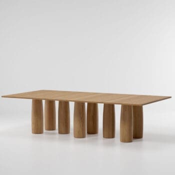 Kettal Il Colonnato Dining Table Rectangle (Teak) Kettal Il Colonnato Dining Table Rectangle (Teak)