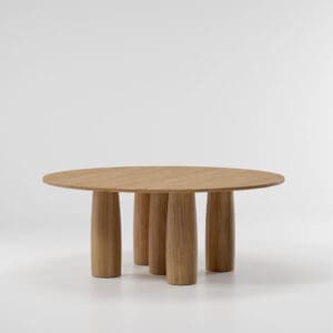 Kettal Il Colonnato Dining Table Round (Teak)