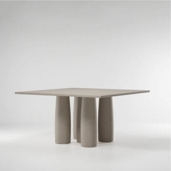 Kettal Il Colonnato Dining Table (Minera Stone) Kettal Il Colonnato Dining Table (Minera Stone)