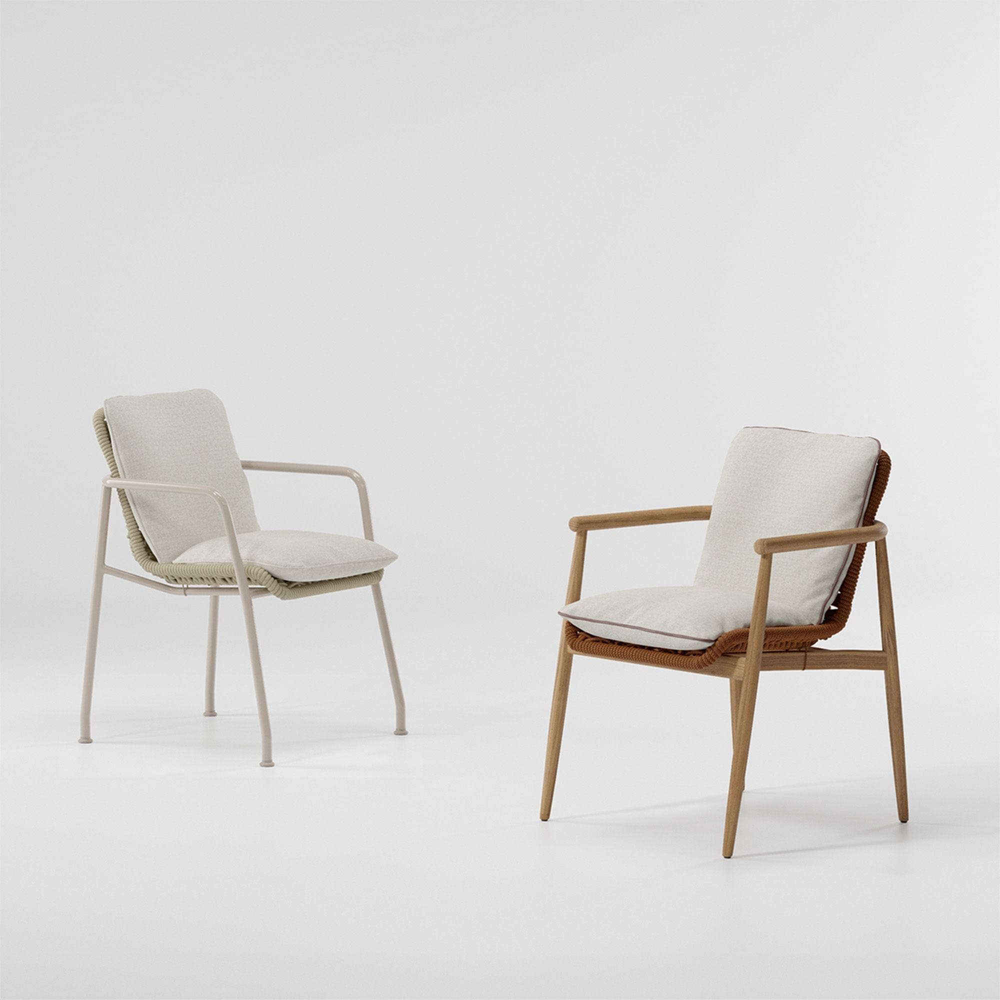 Kettal Tilos Stackable dining armchair Kettal Tilos Stackable dining armchair