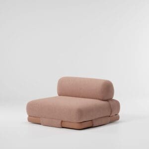 Kettal Insula One seat module with cushion
