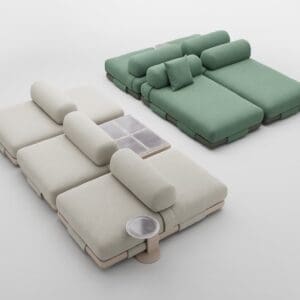 Kettal Insula Two seat module