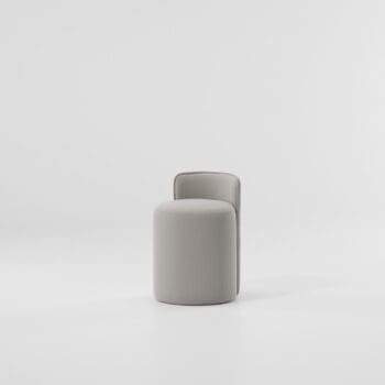 Kettal Roll Stool with backrest Kettal Roll Stool with backrest