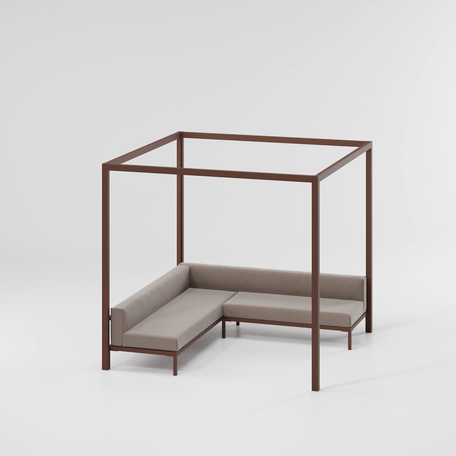 Kettal Lounge Pavilion Corner Bench Kettal Lounge Pavilion Corner Bench