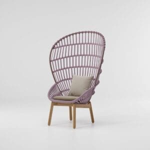 Kettal Cala Club Armchair Teak Legs