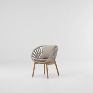 Kettal Cala Dining Armchair Teak Legs