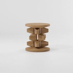 Kettal Kari Side Table Teak 40