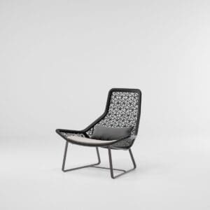 Kettal Maia Relax Armchair Aluminum Legs