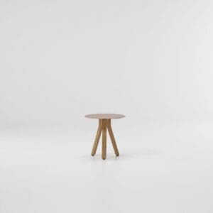 Kettal Maia Side Table 48 Teak Legs