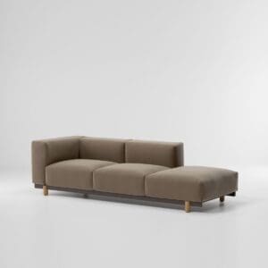 Kettal Molo Left Corner 3 Seater Open