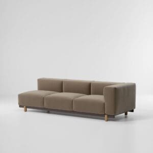 Kettal Molo Right Corner 3 Seater