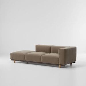Kettal Molo Right Corner 3 Seater Open