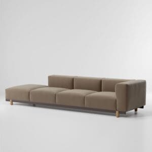 Kettal Molo Right Corner 4 Seater Open