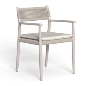 Talenti Dolcevita Aluminum Dining Armchair