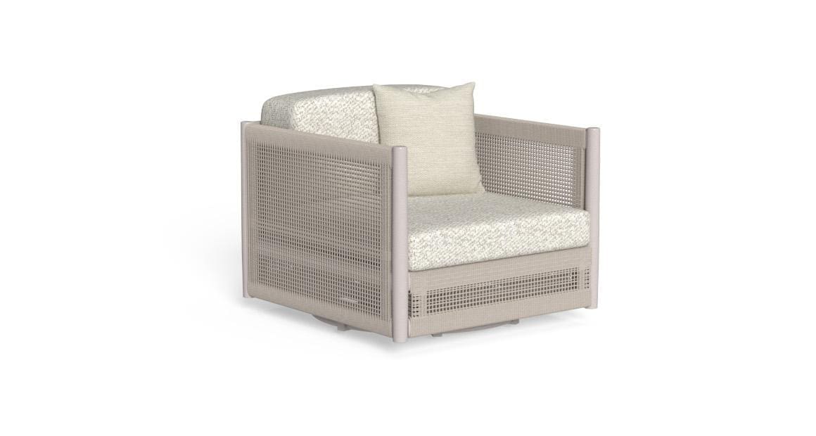 Talenti Dolcevita Aluminum Swivel Living Armchair Talenti Dolcevita Aluminum Swivel Living Armchair