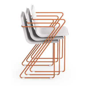 Gandia Blasco Espagueti Upholstered Dining Armchair