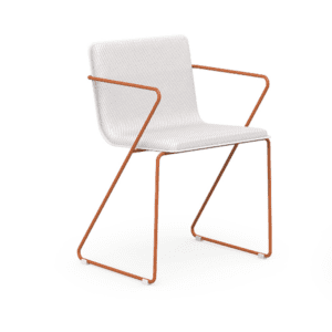 Gandia Blasco Espagueti Upholstered Dining Armchair