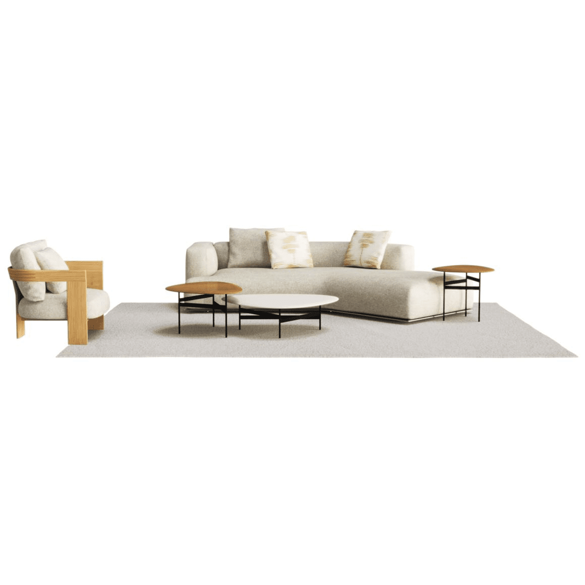 Talenti Paco Angled Sofa Talenti Paco Angled Sofa